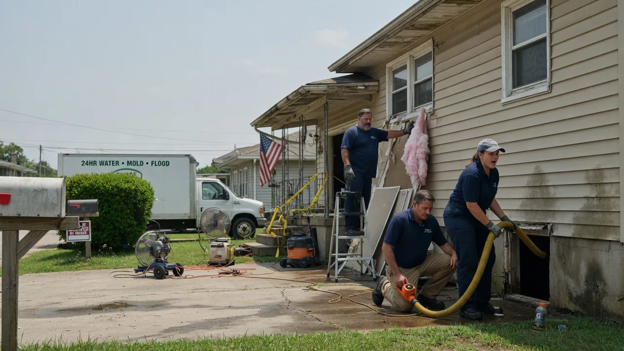Water Damage Repair in Dresden, KS near me